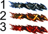 Asian dragon decals available colors